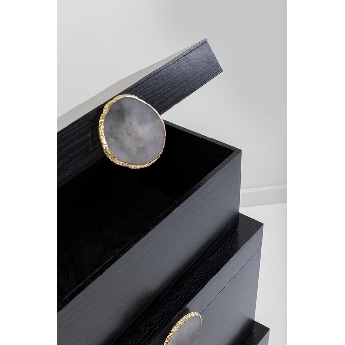 [56262] Caja Nifty Negro (3/Set) - 3