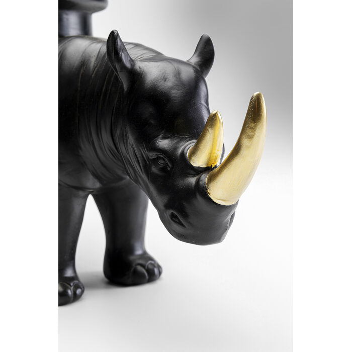[56274] Deco Figurine Rhino Black 41cm - 3