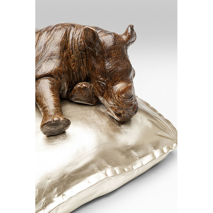 [56288] Deco Figurine Sleeping Rhino 37cm - 3