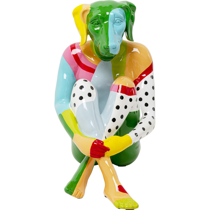 [56290] Figurine décorative Dog Marc colore 80cm