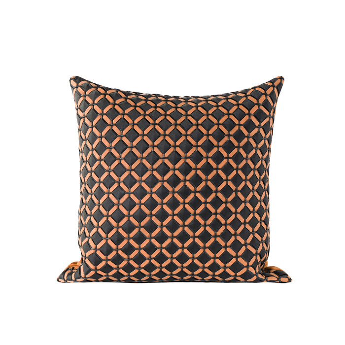 [56338] Coussin Mina orange 45x45cm