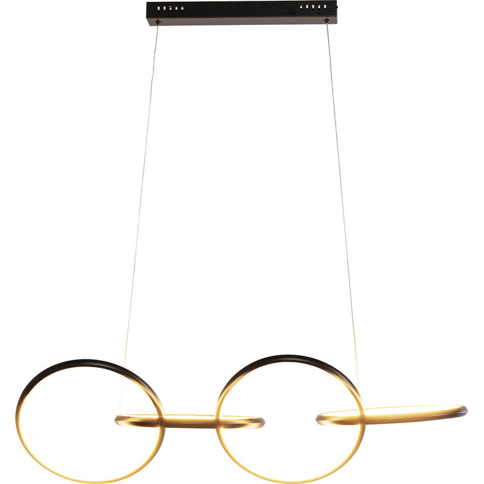 Pendant Lamp Galaxy LED Black 155cm