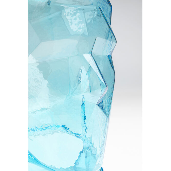 [56404] Vase Prisma Face Light Blue 30cm - 3