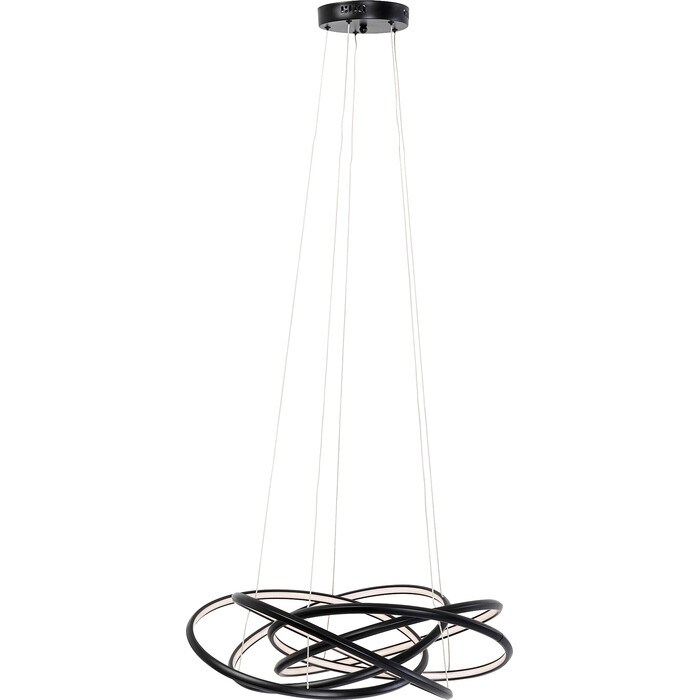Pendant Lamp Saturn Black Ø72cm