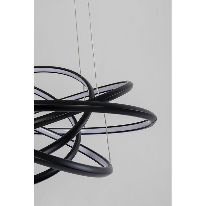 [56411] Suspension Saturn noir Ø72cm - 3