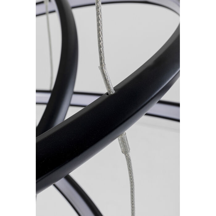 [56411] Suspension Saturn noir Ø72cm - 4