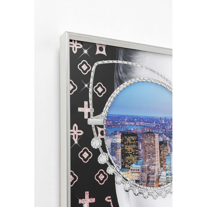 [56414] Framed Picture NY View 80x80cm - 3