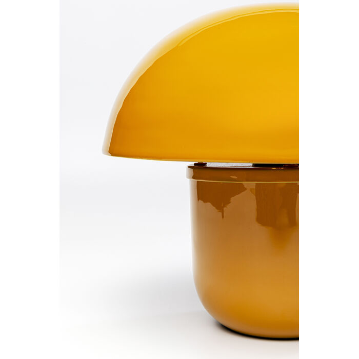 [56438] Table Lamp Mushroom Shiny Yellow 27cm - 3