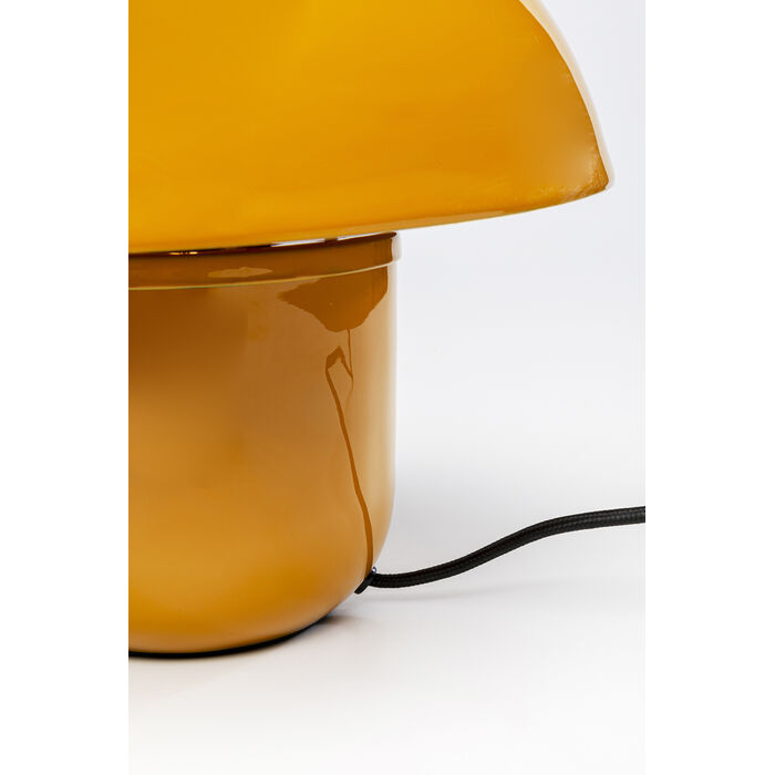 [56438] Table Lamp Mushroom Shiny Yellow 27cm - 4