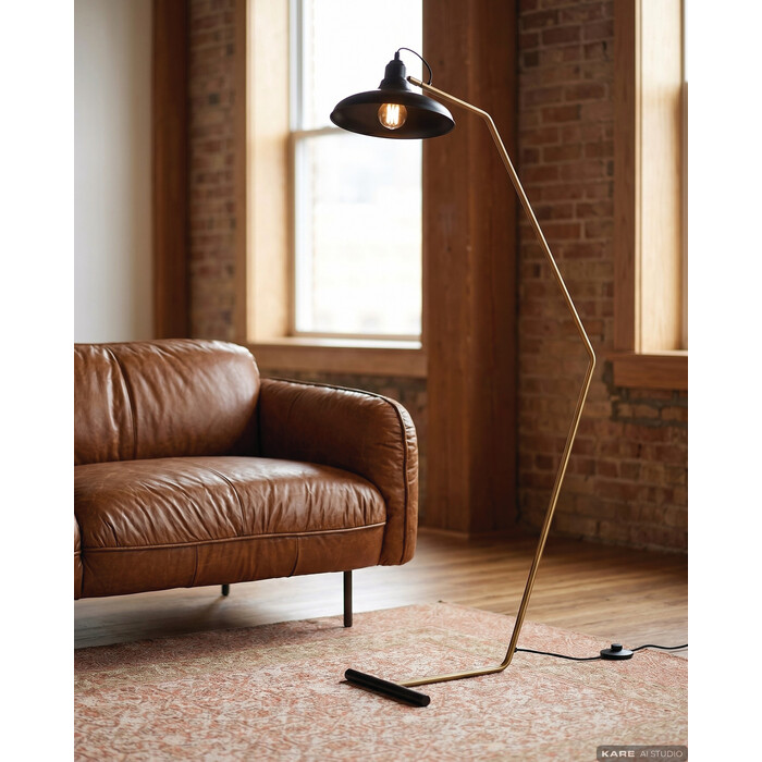 Floor Lamp Doro Black 130cm