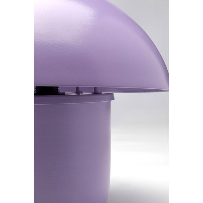 [56507] Table Lamp Mushroom Matt Purple 27cm - 3