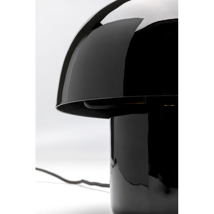 [56513] Table Lamp Mushroom Shiny Black 20cm - 3
