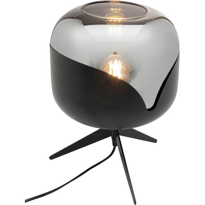 [56557] Table Lamp Smoke Goblet Ball