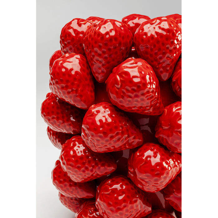 [56564] Vase Strawberries rouge 24cm - 4