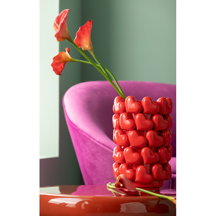 [56566] Vase Hearts 33cm - 2