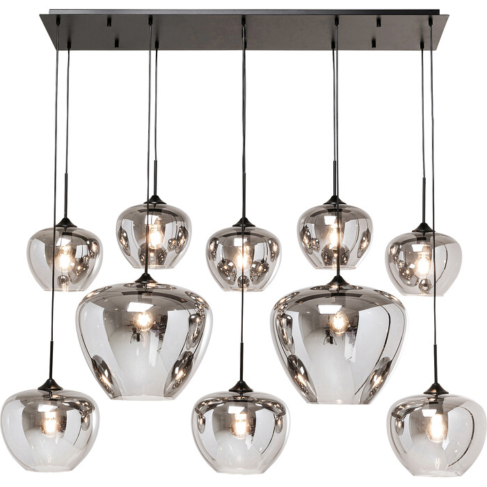 Pendant Lamp Sphere Smoke Ten 160cm