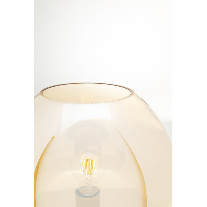 [56697] Table Lamp Sphere Amber 43cm - 3