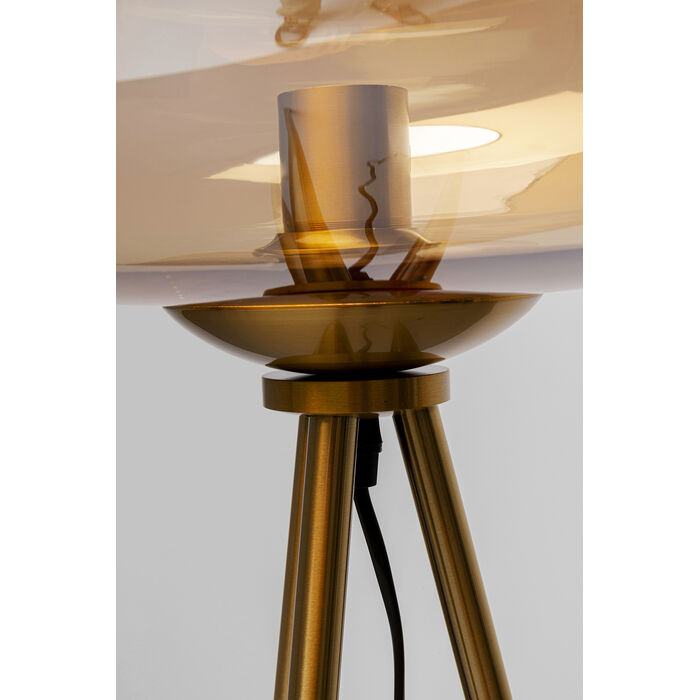 [56698] Lampadaire Sphere ambre 146cm - 4