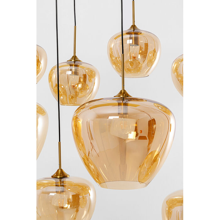 [56699] Suspension Sphere ambre dix 160cm - 3