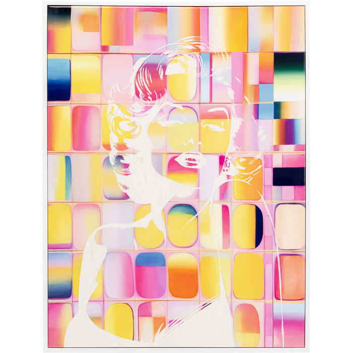 [56703] Tableau sur toile Diva Pixel 120x90cm