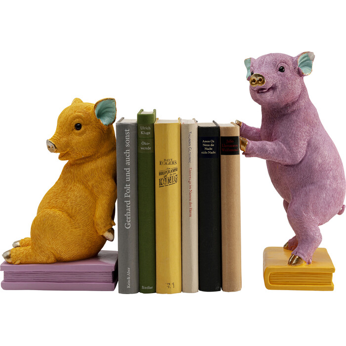[56708] Sujetalibros Pig Party (2/Set)