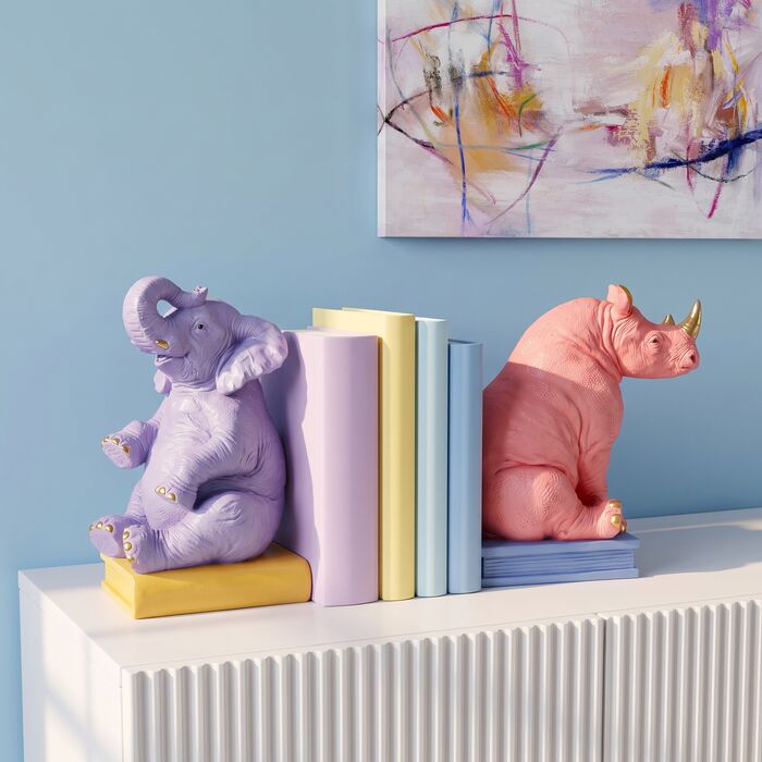 [56709] Penahan Buku Parti Zoo (2/Set) - 1