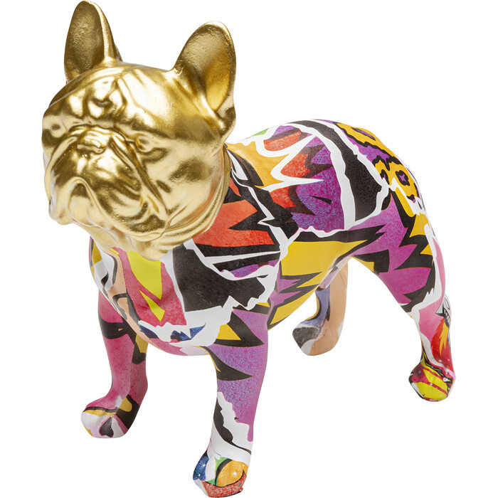[56715] Deco Figurine Graffiti Dog 15cm