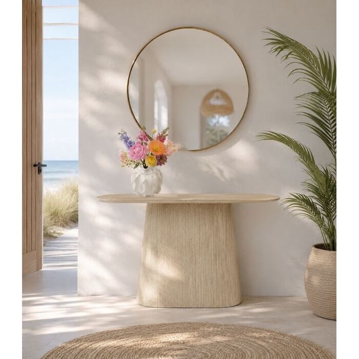 [56719] Vase Viento blanc 23cm - 2