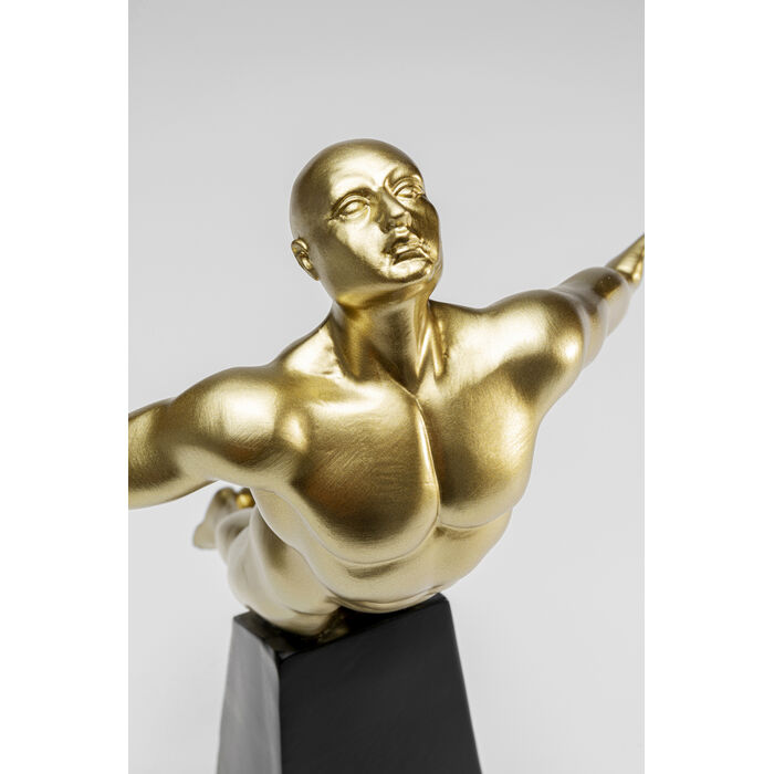 [56721] Figurine décorative Jumper doré 37cm - 3