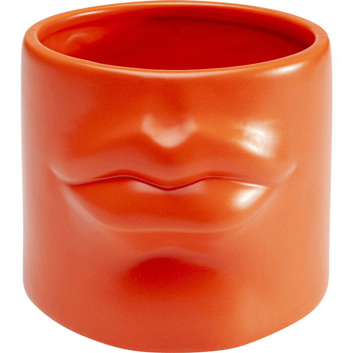 [56731] Jarrón Labbra Naranja 12cm