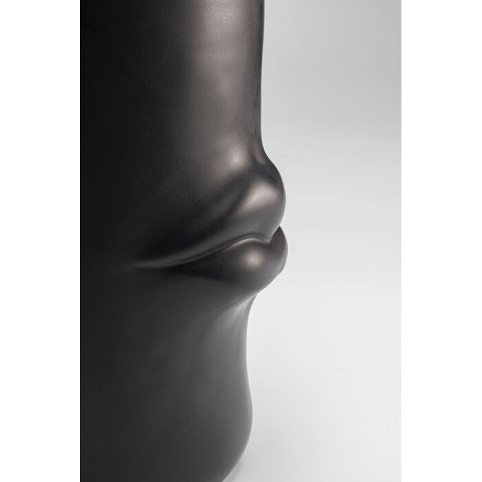 [56732] Jarrón Labbra negro 22cm - 4