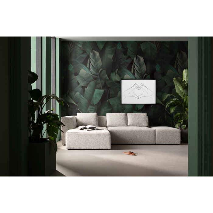 [56770] Tableau encadré Heart Hands 103x73cm - 1