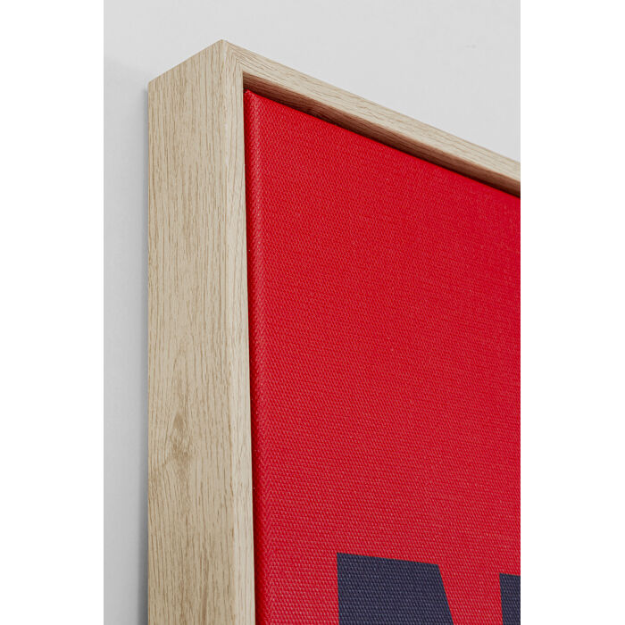 [56789] Framed Picture Need Money 80x80cm - 3