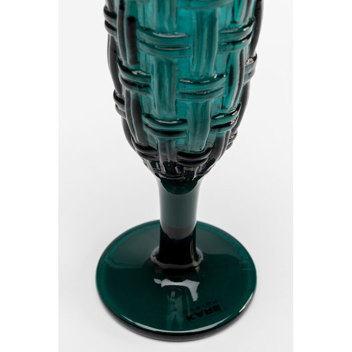 [56815] Copa cava Tissue petroleo 18cm - 4