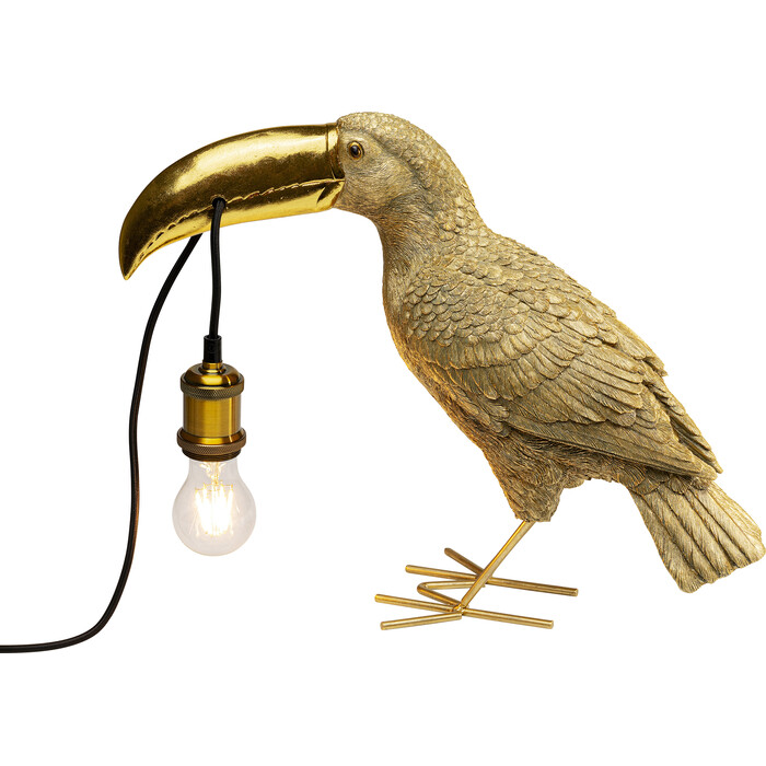 [56858] მაგიდის სანათი Toucan Gold 42cm