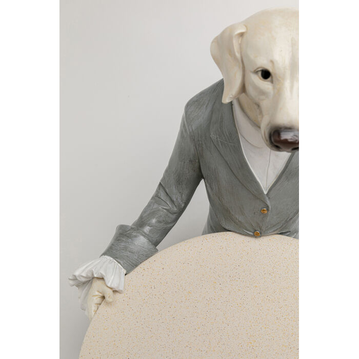 [56916] Figura Deco Gentleman Dog Tray 29cm - 3