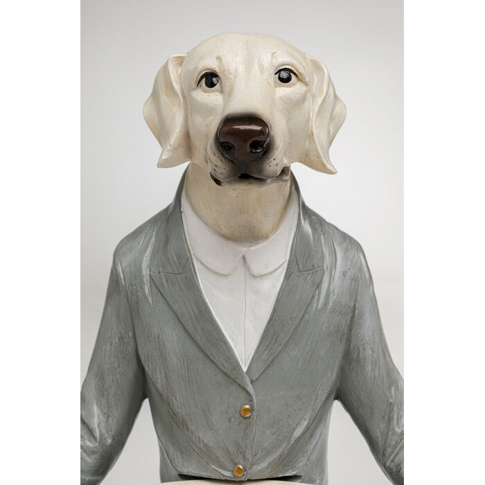 [56916] Figura Deco Gentleman Dog Tray 29cm - 4