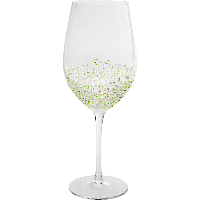[56943] Verre à vin Confetti vert 24 cm
