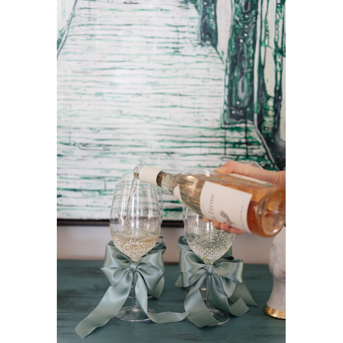 [56943] Verre à vin Confetti vert 24 cm - 1