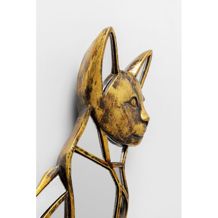 [56982] Objet mural Cat Mirror 24x38cm - 3