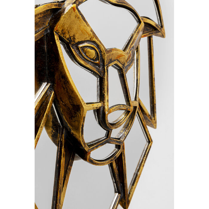 [56984] Wall Object Lion Mirror 27x35cm - 3