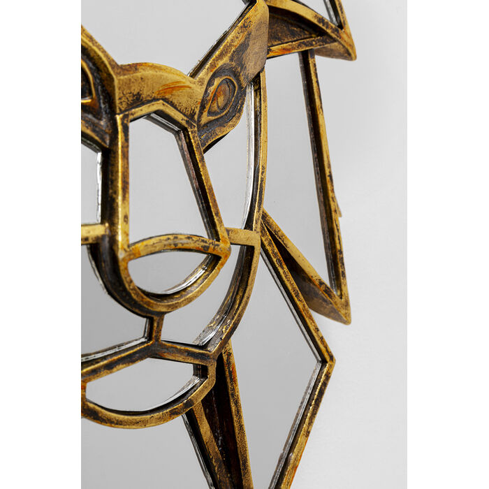[56984] Wall Object Lion Mirror 27x35cm - 4