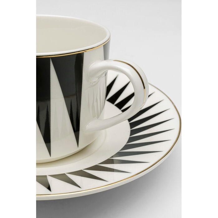 [56994] Taza con platillo Harlequin - 4