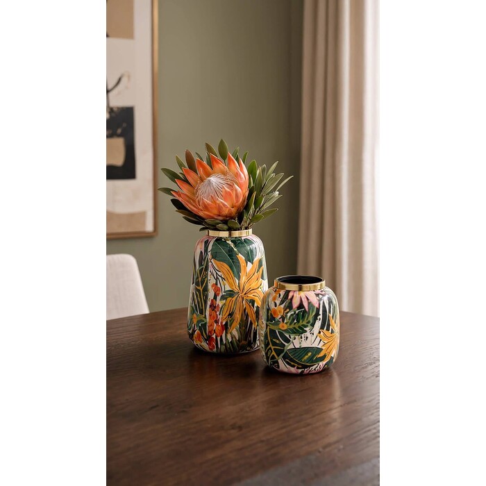 [57113] Vase Jungle 17cm