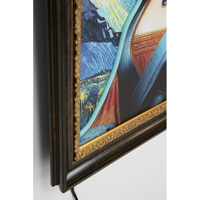 [57155] Cuadro enmarcado LED Art Lady 80x100cm - 3