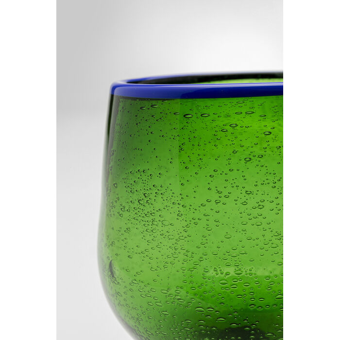[57158] Wine Glass Bubbles Green - 3