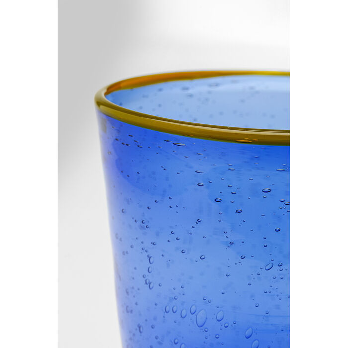 [57162] Verre à eau Bubbles blue 14cm - 3
