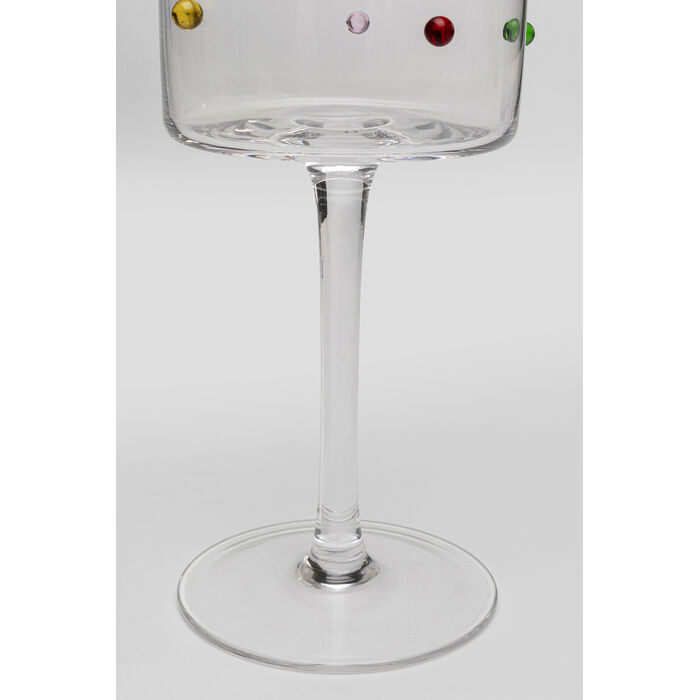 [57197] Copa vino Party Dots 23cm - 4