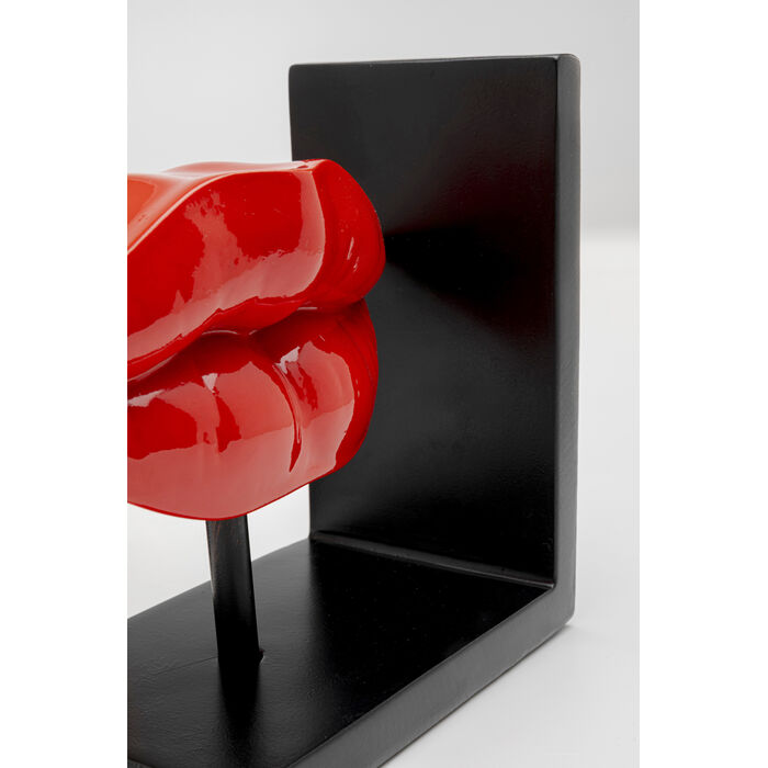 [57218] Bookend Lips Red (2/Set) - 3