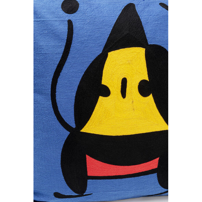 [57227] Coussin Art Line bleu 50x50cm - 4